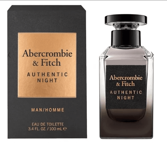 ABERCROMBIE & FIERCE AUTHENTIC NIGHT M EDT 3.4 0Z SP