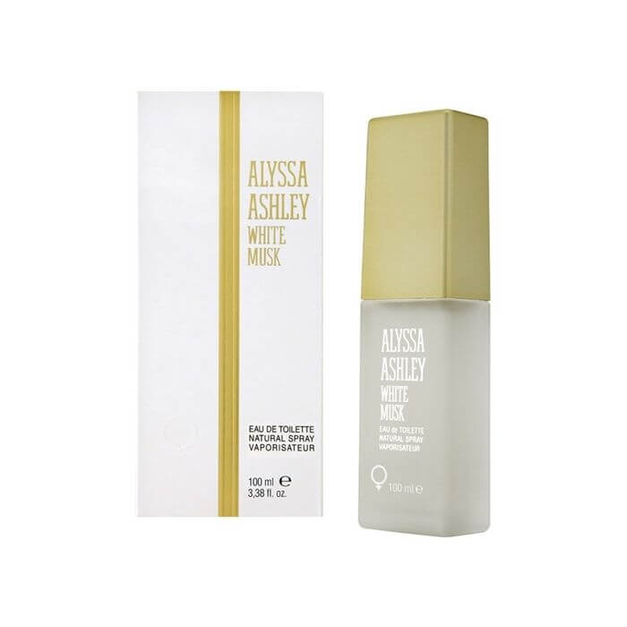 ALYSSA ASHLEY WHITE MUSK  W EDT 3.4 OZ SP