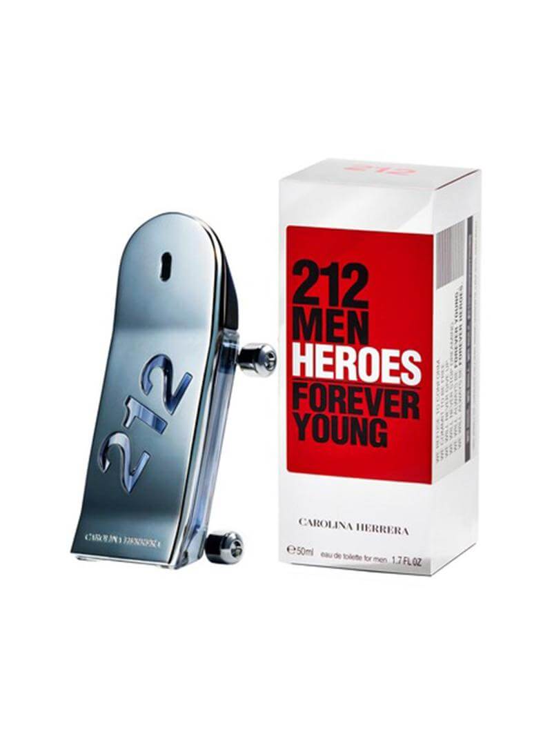 CAROLINA HERRERA 212 HEROES FOREVER YOUNG M EDT 1.7 OZ SP