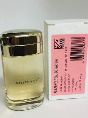 CARTIER BAISER VOLE EAU DE PARFUM W 3.4 OZ TESTER