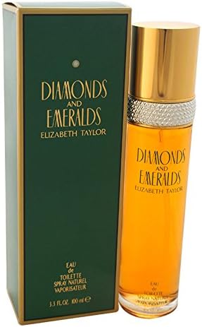 ELIZABETH TAYLOR DIAMONDS & EMERALDS W EDT 3.4 OZ SP