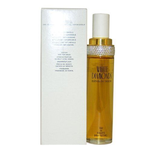 ELIZABETH TAYLOR WHITE DIAMONDS W EDT 3.4 OZ SP TESTER