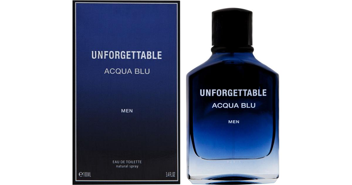 GLENN PERRI "UNFORGETTABLE ACQUA BLUE" M 3.4OZ EDT SP---"NOT ALLOWED TO SALE ONLINE"