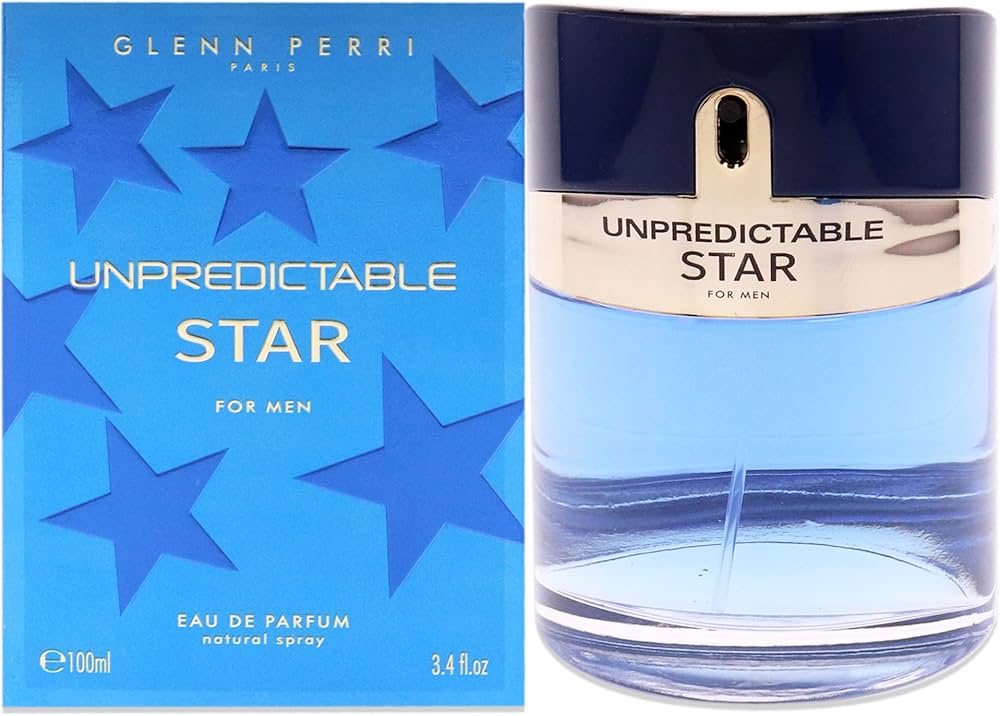 GLENN PERRI "UNPREDICTABLE STAR" M EDP 3.4OZ SPR---"NOT ALLOWED TO SALE ONLINE"