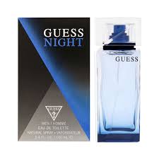 GUESS NIGHT M EDT 3.4 OZ SP + 6.7 OZ SHOWER GEL + 6.0 OZ BODY SPRAY SET