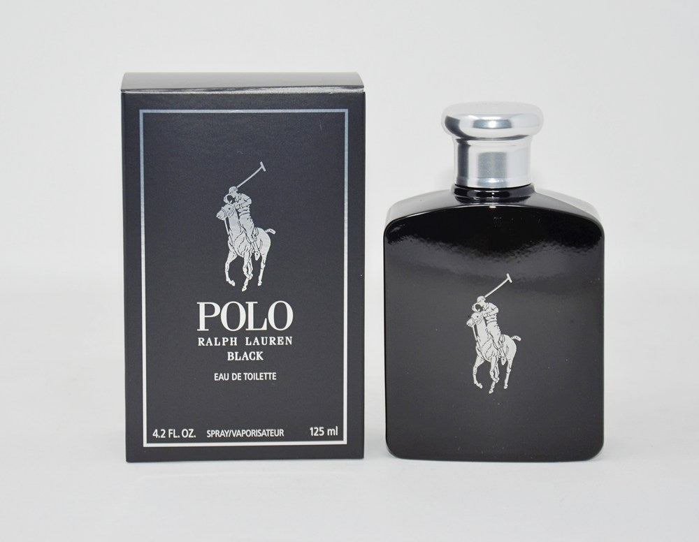 RALPH LAUREN POLO BLACK M EDT 4.2 OZ SP