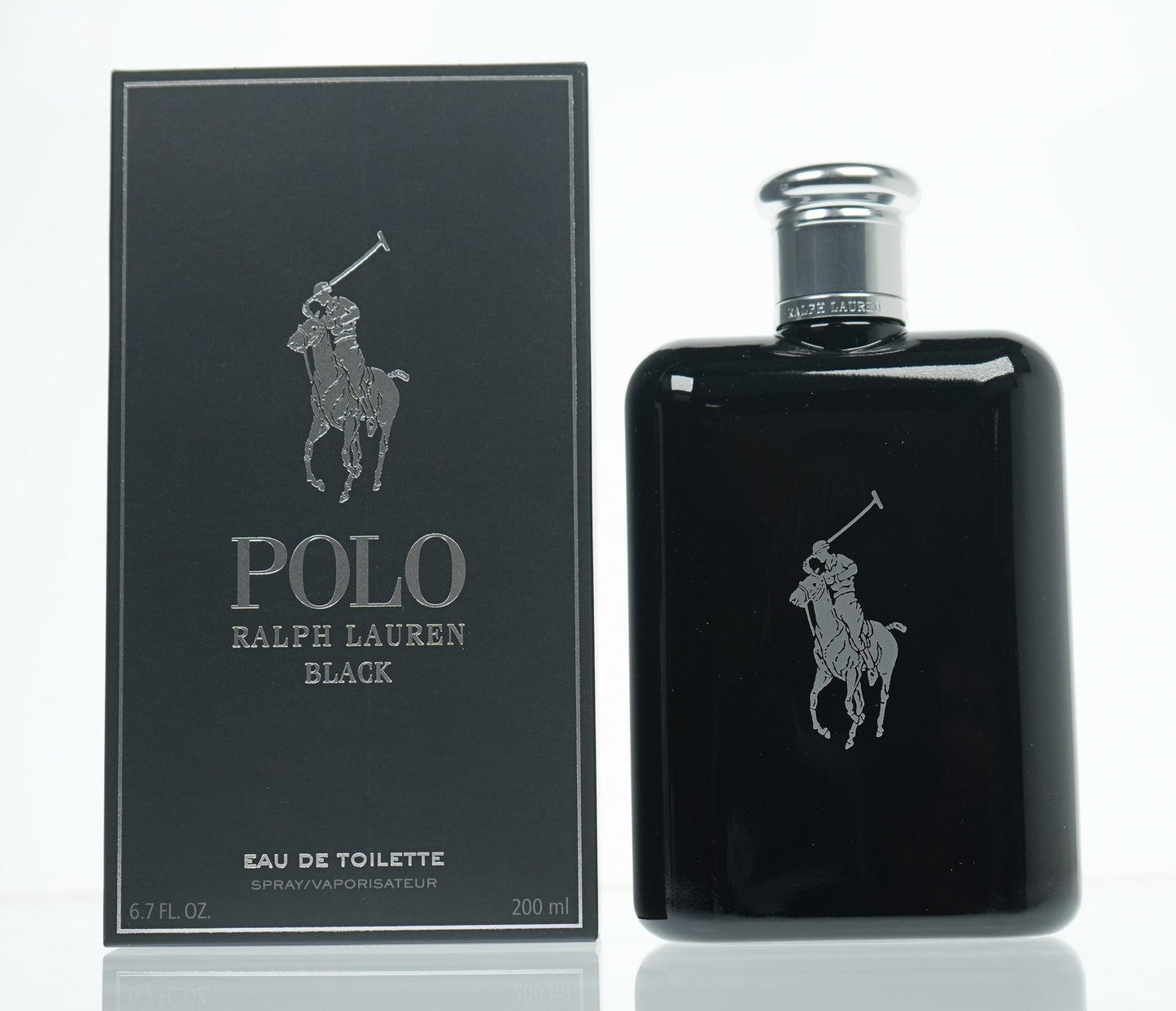 RALPH LAUREN  POLO BLACK M EDT 6.7 OZ SP