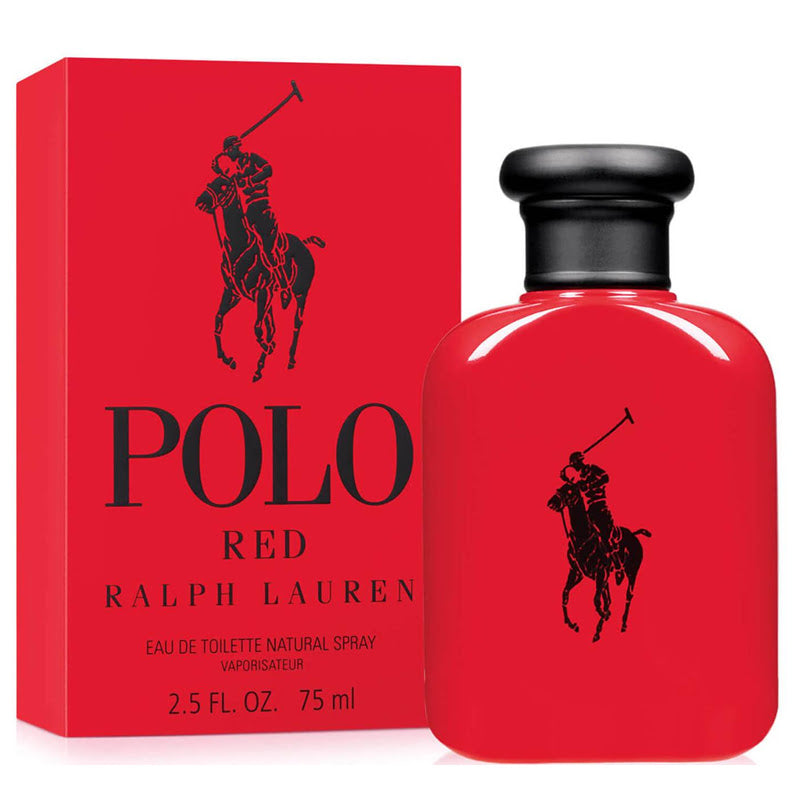 RALPH LAUREN POLO RED M 2.5 OZ EDT SP