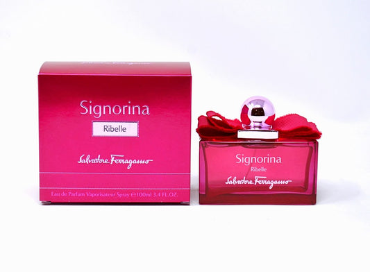 SALVATORE FERRAGAMO SIGNORINA RIBELLE W EDP 3.4 OZ SP