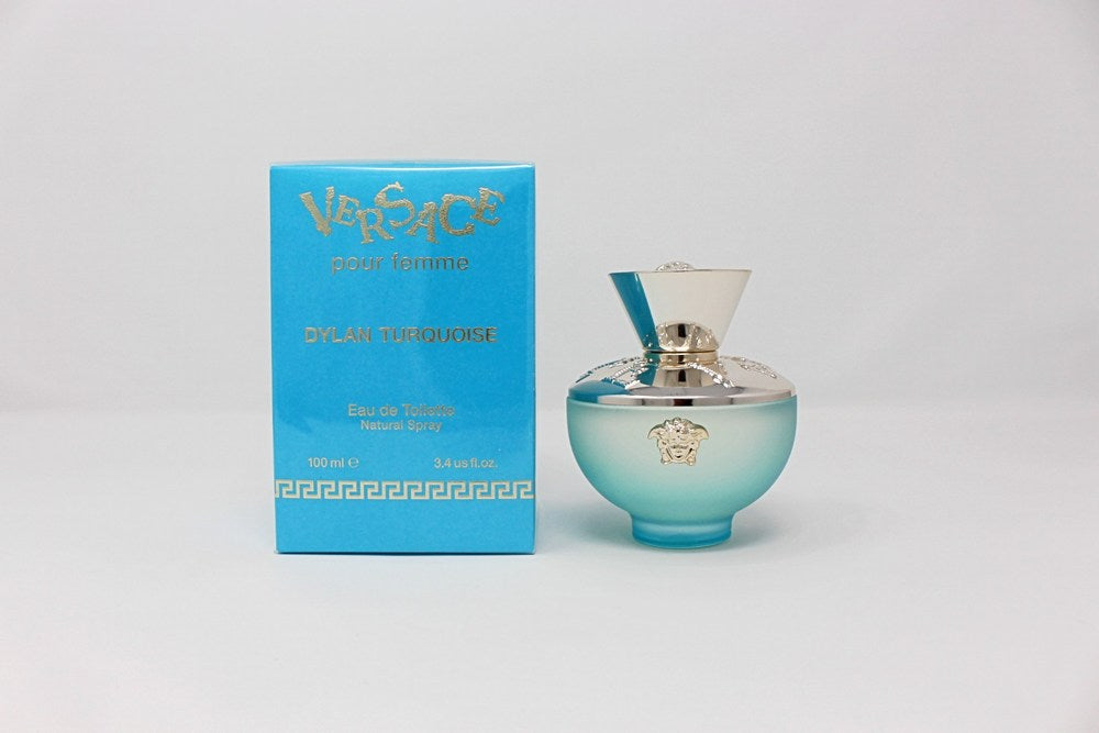VERSACE DYLAN TURQUOISE POUR FEMME W EDT 3.4 OZ SP